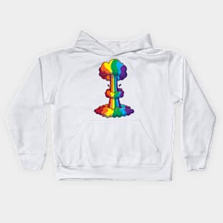 Rainbow Bomb Kids Hoodie